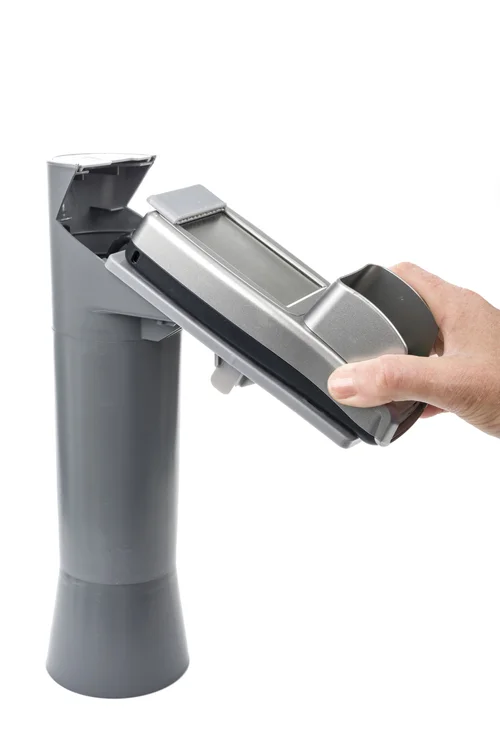 PED Stand in use